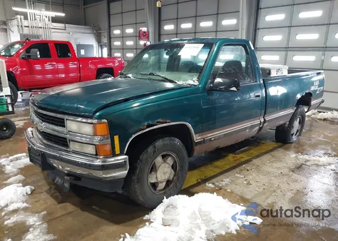 1996 Chevrolet Gmt-400 K1500 from USA, damaged, VIN 1GCEK14M5TZ208197